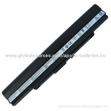 8 Cells 14.8V 4,400mAh Laptop Battery for ASUS U30 U33 U35 U43 U45 U53 UL30 UL50 UL80 Series